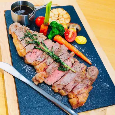 Tomahawk steak plate Flat teppanyaki rectangular steak plate Teppanyaki commercial Japanese and Korean barbecue plate Cast iron steak plate