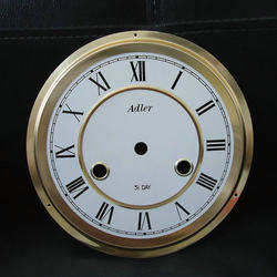 31 day mechanical winding wall clock face