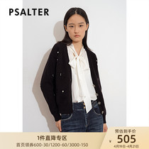 Poetic womens dress 2021 Winter new black loose V collar sweatshirt sweatshirt