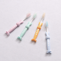 Z823 child protection Baby small head toothbrush cute little rabbit toothbrush four