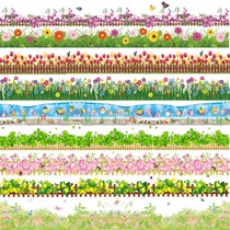 Skirting living room bedroom wall stickers wall decorations pvc self-adhesive wall stickers Wall waterproof floor foot line