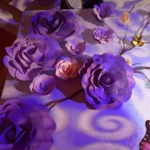 Simulation rose bouquet foam flower PE sponge fake flower studio shooting props Floral wedding lover New Year decoration