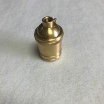 e27 full copper light body lamp holder big screw chandelier table lamp lamp Port lamp holder screw wiring