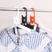 Outdoor travel aluminum alloy multifunctional folding hanger simple portable metal magic non-slip household drying rack