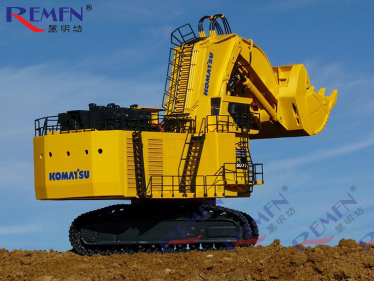 bymo 1:50 komatsu pc8000小松超大型挖掘机合金工程车模型diesel