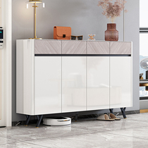 Light luxury shoe cabinet household door entry door to door paint simple modern masalt cabinet new door locker