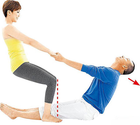 双人瑜伽 浪漫享瘦