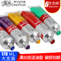 Windsor Newton 45ml Oil Painting Paint Suit Full Set Beginner Painter with single branch 24 color coated drawing board 170ml