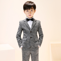 children's suit small suit handsome walker piano costume chibori special coat flower children's dress boys autumn