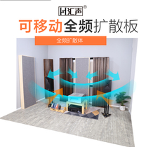 Tandem Sound Solid Wood Oak Full Frequency Acoustic Diffusion Plate Removable Acoustic Barrier Board Recording Shed HFIF Soundproof Board Acoustics