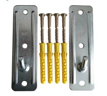 Electric water heater invisible hanging frame (round head) quality steel sheet plated silver