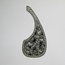 Classical curly hand aluminum alloy wood guitar protection plate suitable for Yamaha wood-AB7