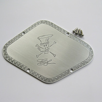 Manual aluminium alloy electric guitar circuit bin cover plate customizable slash suitable for gibson cc-A9