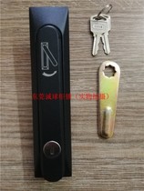 Recommended electric cabinet door lock MS861 zinc alloy chassis lock Waterproof control cabinet handle Equipment cabinet turn tongue flat lock