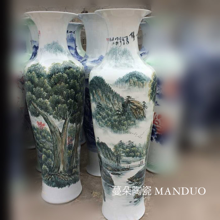 Yingbin big vase jingdezhen jingdezhen ceramic lucky tree and the tree sitting room hall lucky tree vase