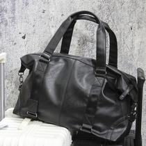 Trendy Mens Mobile Travel Bag Large Capacity Cortical Cablecross Travel Bag Short Trip Boarding Bag Tide Single Shoulder Bag