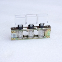 New 1-bit KZJ2 silver-plated foot with light straight key switch key switch key switch