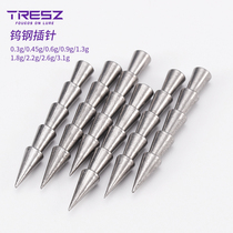 Luya tungsten steel insert lead Soft bait lead counterweight lead sinker Noodle bug T-tail pin Perch mandarin Luya accessories
