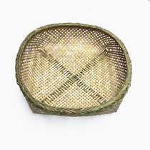 Carbon screen Rosieve Qingzingbamboo woven with a hole sieve farmhouse to dry the decorative props with a bamboo square coarse hole
