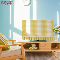 Dust cover European fabric TV cover LCD TV cover 55 inch TV curtain TV cloth cover cloth cover towel household
