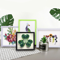 A4 plastic photo frame derivative paper picture frame jewelry frame specimen nail display frame derived paper special frame handmade DIY creative