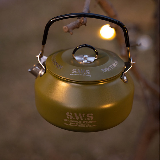 SWS 야외 주전자 미니 0.8L 솔로 하이킹 산 여행 전술 캠핑 휴대용 커피 메이커 주전자 SWS 야외 주전자 미니 0.8L 솔로 하이킹 산 여행 전술 캠핑 휴대용 커피 메이커 주전자