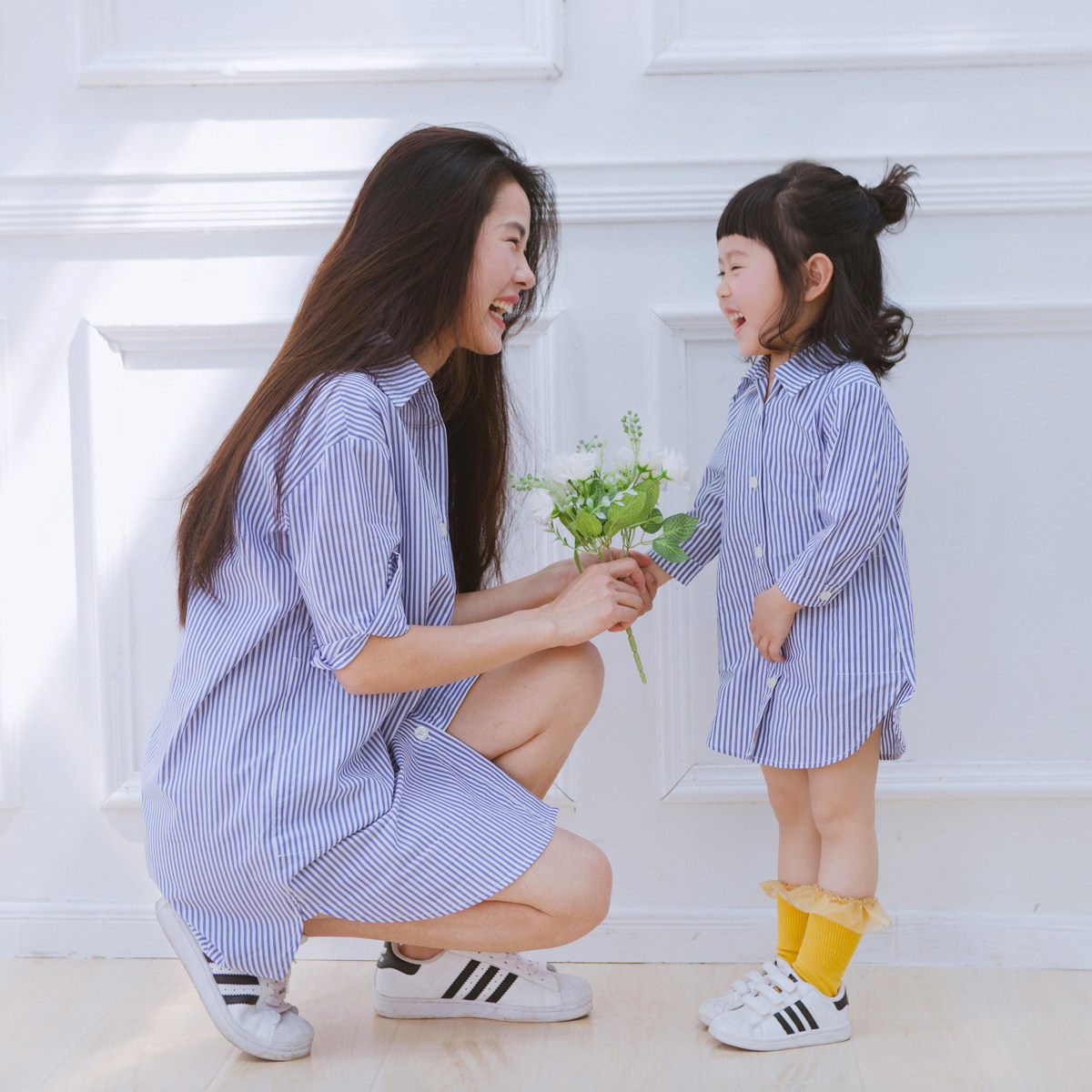 超萌亲子装,让你也能做明星