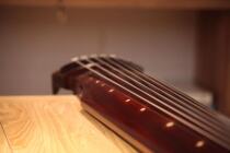 (Crane) Zhongni style) dark red) collection level Guqin) cold