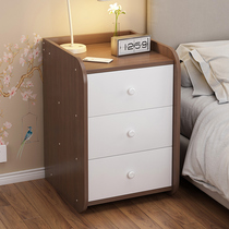 Home Nordic bedside table Net red storage cabinet drawer type locker for girl bedroom small simple storage rack