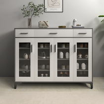 Light luxury shoe cabinet home door large capacity simple multi-layer shoe rack dustproof modern balcony locker storage cabinet