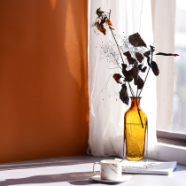 INS Wind Light Extravaganza Nordic Wind Glass Vase-Like Inter-Room Living-room Floral Flower Floral Home Soft Decoration