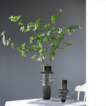 ins net red style gear glass vases with salt can be sweet Nordic Wind Home Decorative Living Room Soft-mounted Furnishing