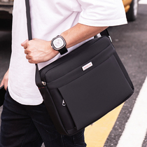 Hong Kong I TGREG Mens bag Oxford BuSingle Shoulder Bag Slanted Satchel Bag bag Backpack Bags BUSINESS BRIEFCASE WAVE