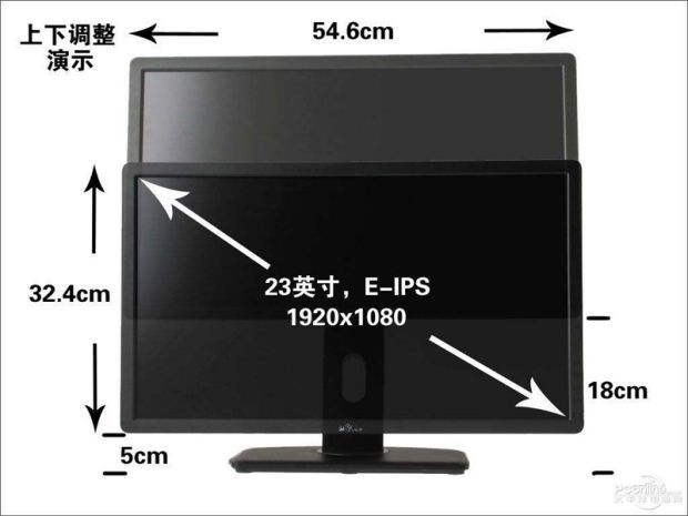 24寸戴尔p2314hp24p2214p2417显示器p2217hp2317hp2319h