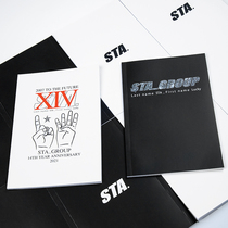 STA2021 Spring Black White A5 Diary Notebook Notepad