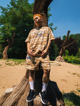 STA2021 SUMMER SQUAD Desert CAMO VEST Round neck short sleeve SHORTS Long sleeve T-shirt