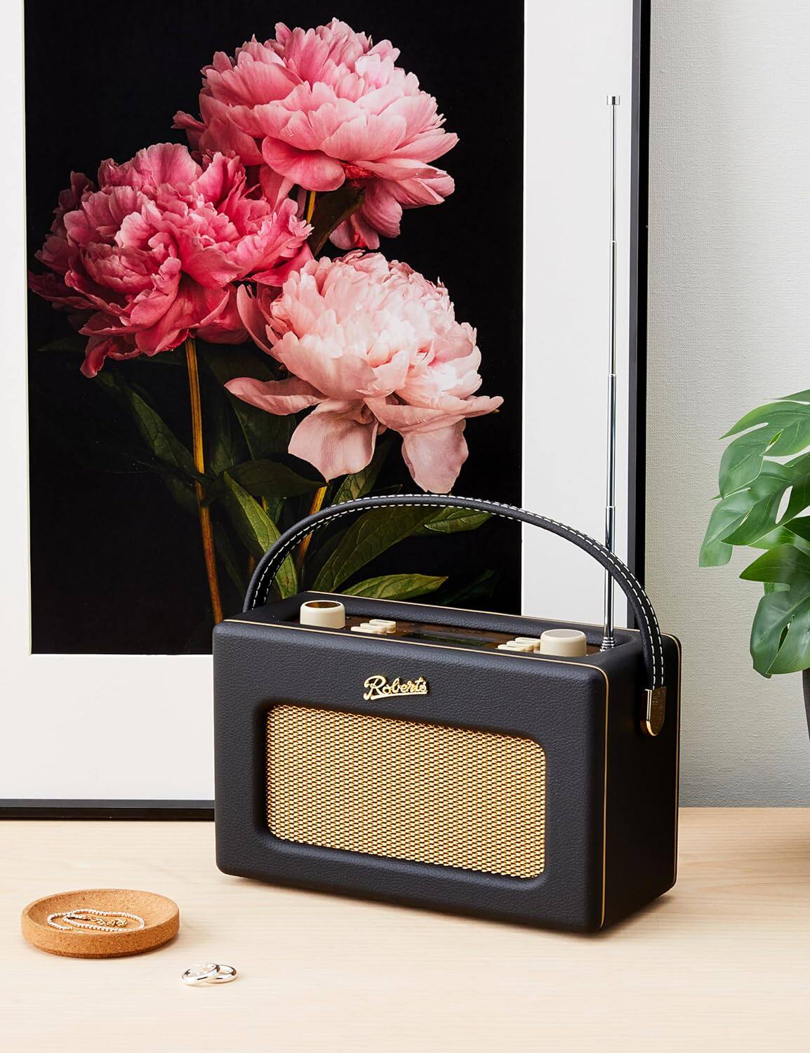 英国进口roberts收音机便携复古高颜值蓝牙音箱电池高音质礼物
