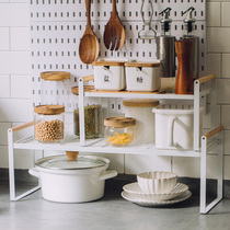 Tree Iron Art Single Layer Shelving Kitchen Table Top Containing Shelf Transfer Frame Home Dish Shelf Pan Shelf Storage Racks