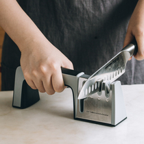 Tree can be multifunctional knife sharpener household quick sharpening artifact fine grinding manual sharpening stone kitchen supplies small