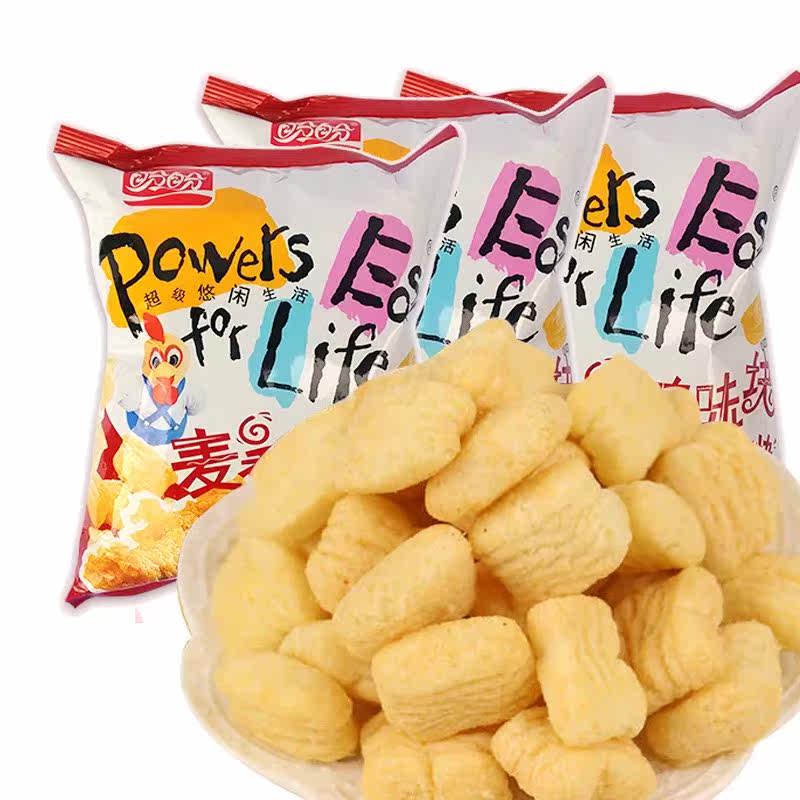 盼盼麦香鸡味块105g 休闲零食 膨化食品 点心小吃