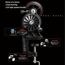 Japan First Fine Work Spinning Wheel Drum Wheel Fishing Wire Wheel Fish wheel Tangle Wire Winder Wire-on-line instrumental gear