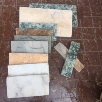 Natural Crystal cultural fossil mushroom stone pink crystal white Crystal Lotus green yellow wood grain exterior brick garden villa