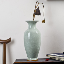 Цзиндэчжэньская керамическая ваза маятник гостиная розетка китайский дом декоративный посадка большая антикварная керамическая бутылка