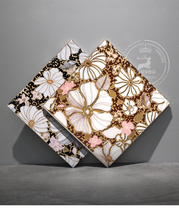 Gold-plated cast crystal brick Cast gold brick k gold crystal brick side TV background wall brick Art tile 300X300 microcrystalline stone