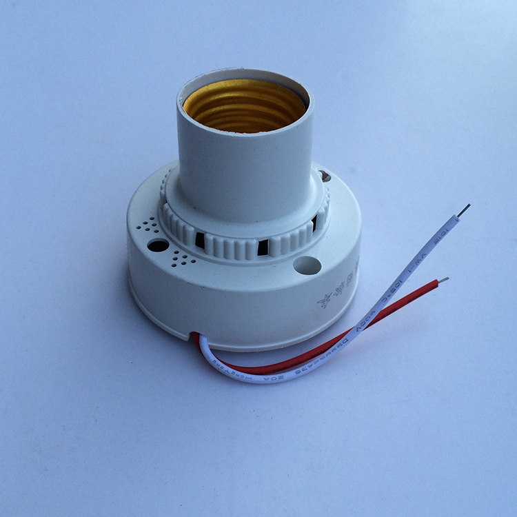 声控灯头 声控开关 声光控灯头 e27 灯座 楼道节能延时感应灯头