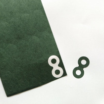 2 hollow 18650 insulation gasket battery highland barley paper battery pack special green paper insulation paper adhesive patch