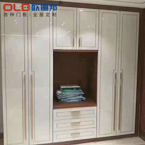 Imported Ultra Crystal Board Bright Cloud Slate Door Panel Wardrobe Door of Baking Varnish Light Extravagant and Baked Porcelain Acrylic Custom Set