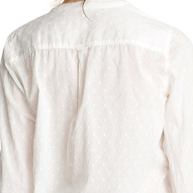 【折】  ESPRIT 女士素色休闲时尚长袖衬衫-035EE1F017吊牌价399