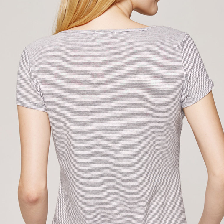 【包邮】新品 ESPRIT 女士纯色短袖T恤-085EE1K017 吊牌价259