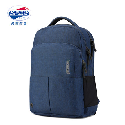 美旅双肩包男士背包时尚潮流旅行休闲运动韩版